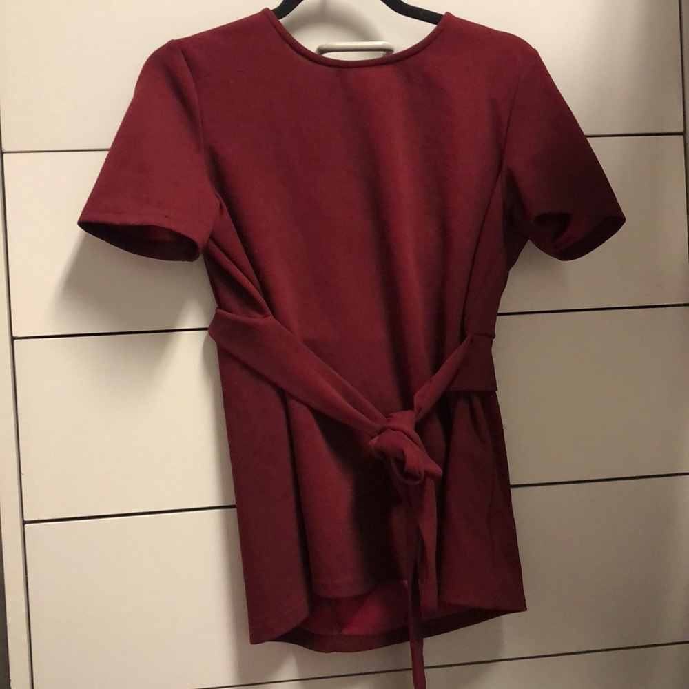 Belted Blouse
